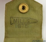 Pre-WWI Model 1910 Garrison Belt Rimmed Eagle Snap Pouches 1915 - 6 of 10