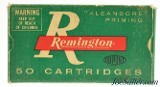 Vintage Remington 25-20 Win. 86gr. Lead Bullet 50rnds ammo - 1 of 4