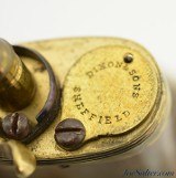Rare Antique James Dixon & Sons 3-Way Pistol Flask - 4 of 7