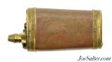 Rare Antique James Dixon & Sons 3-Way Pistol Flask