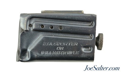 Excellent Savage Model 23A Sporter or N.R.A Match Rifle 5 round 22LR Mag
