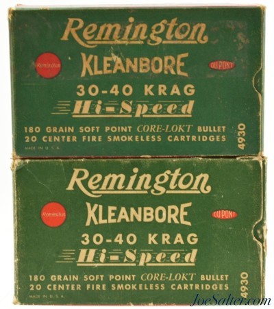 Remington 30-40 Krag 180gr. CORE-LOKT 40rnds