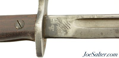WWI Remington Built M1913 for the Model P17 Rifle Bayonet and Scabbard - Image 4 of 10
