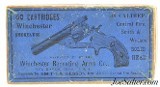 Rare 1890's Winchester Blue Label 38 S&W Smokeless Hollow Point Ammo Partial Box - 1 of 7