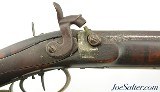 Antique 36 Caliber Charles Sting Tiffin, Ohio Half Stock Percussion Rifle - 5 of 15