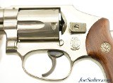 Early Smith & Wesson Model 40 Nickel Centennial Revolver 38 Spl Flat Latch Transitional - 6 of 12
