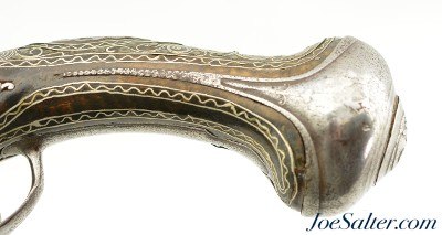 Interesting Pair of Highly Embellished 20-Bore Pistols Purportedly by Robert Delany ca. 1720 - Image 7 of 15