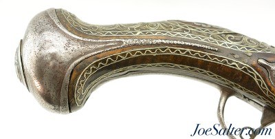 Interesting Pair of Highly Embellished 20-Bore Pistols Purportedly by Robert Delany ca. 1720 - Image 2 of 15