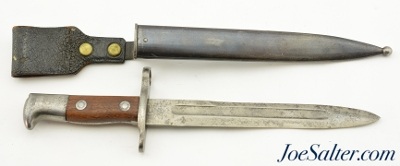 Scarce U.S. Cadet Bayonet 1900 Krag West Point Hoffman's Belt Attachment - Image 2 of 11