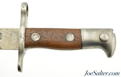 Scarce U.S. Cadet Bayonet 1900 Krag West Point Hoffman's Belt Attachment - Image 6 of 11