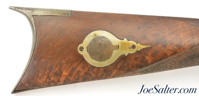 Rare Mid-19th Century San Francisco Percussion Plains and Target Rifle by John Bach - Image 3 of 15