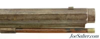 Rare Mid-19th Century San Francisco Percussion Plains and Target Rifle by John Bach - Image 8 of 15