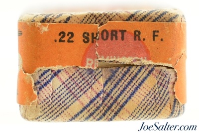 "Combined Logo" Series Rem-UMC 22 Short Fabric Box Ammo Sealed! - Image 3 of 6