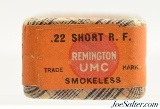 "Combined Logo" Series Rem-UMC 22 Short Fabric Box Ammo Sealed! - 5 of 6