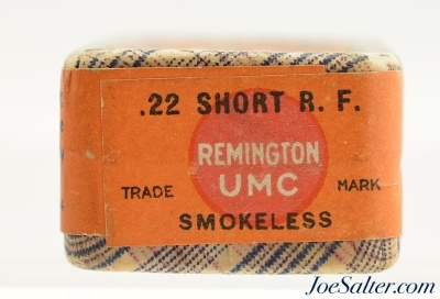 "Combined Logo" Series Rem-UMC 22 Short Fabric Box Ammo Sealed! - Image 5 of 6