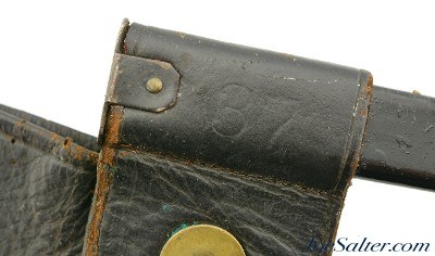 US M1873 Trapdoor Socket Bayonet and Scabbard "McKenney’s" NY - Image 11 of 12