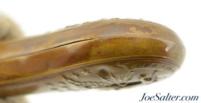 Antique Eagle Pistol Powder Flask - Image 6 of 6