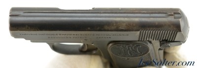 FN Model 1905 Vest Pocket Pistol 25 ACP + Holster - Image 7 of 11