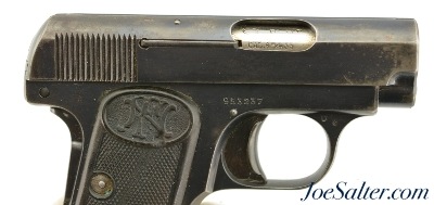 FN Model 1905 Vest Pocket Pistol 25 ACP + Holster - Image 3 of 11