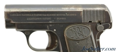 FN Model 1905 Vest Pocket Pistol 25 ACP + Holster - Image 5 of 11