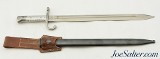 Argentine Mauser M1891 Mauser Bayonet and Frog. - 2 of 10