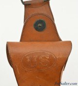 US M1912 Swivel 1911 Holster Unmarked - 2 of 6