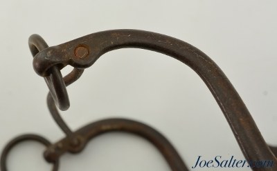 Original Civil War M1859 #4 Low Port US Cavalry Bit - Image 3 of 8
