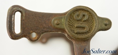 Original Civil War M1859 #4 Low Port US Cavalry Bit - Image 5 of 8