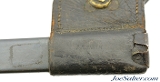 US M1873 Cadet Trapdoor Socket Bayonet Scabbard and Frog - Image 11 of 13
