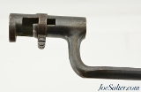 US M1873 Cadet Trapdoor Socket Bayonet Scabbard and Frog - Image 3 of 13