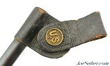US M1873 Cadet Trapdoor Socket Bayonet Scabbard and Frog - Image 9 of 13