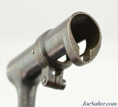 US M1873 Cadet Trapdoor Socket Bayonet Scabbard and Frog - Image 6 of 13