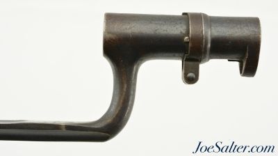 US M1873 Cadet Trapdoor Socket Bayonet Scabbard and Frog - Image 4 of 13