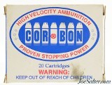 Cor-Bon .400 165gr. JHP Ammo 20rnds - Image 1 of 3