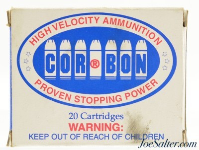 Cor-Bon .400 165gr. JHP Ammo 20rnds - Image 1 of 3