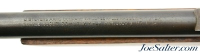J. Stevens Arms Co. No 14 ½ Takedown Boy's "Little Scout" Rifle 1909 - 36 - Image 15 of 15
