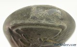 Antique Eagle Pattern Powder Flask Zinc - 6 of 6