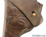 US M1892 WWI Rock Island Arsenal Colt Revolver Holster 1907 - 2 of 8