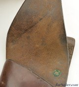 US M1892 WWI Rock Island Arsenal Colt Revolver Holster 1907 - 8 of 8