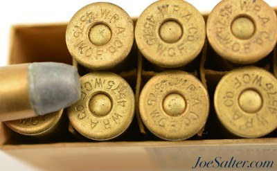 Scarce late 1880's Winchester 45-75 WCF Centennial 1876 Ammo Full Box - Image 7 of 7