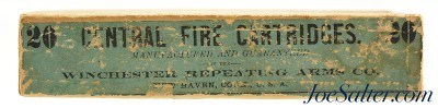 Scarce late 1880's Winchester 45-75 WCF Centennial 1876 Ammo Full Box - Image 2 of 7