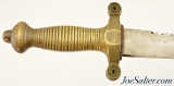 Swiss Model 1842 Pioneers Sawtooth Gladius Short Sword + Leather Scabbard - 3 of 14