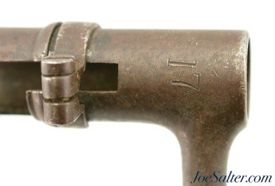 Scarce M1866-69 Allin Conversion Cadet Rifle Socket Bayonet - Image 4 of 15