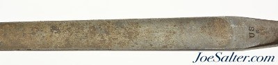 Scarce M1866-69 Allin Conversion Cadet Rifle Socket Bayonet - Image 10 of 15