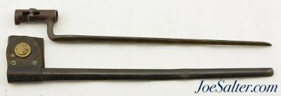 Scarce M1866-69 Allin Conversion Cadet Rifle Socket Bayonet - Image 2 of 15