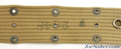 WWI U.S. Belt Canteen Assembly 45 Cal Pouch 36th Division Texas - Image 14 of 15