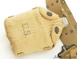WWI U.S. Belt Canteen Assembly 45 Cal Pouch 36th Division Texas - Image 9 of 15