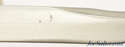 Rare John Nelson Cooper Custom Thorp Style Bowie Knife 1968-69 11 3/4" - Image 9 of 12