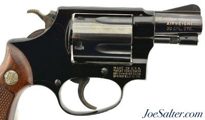 Early Smith & Wesson Model 37 Flat Latch Chiefs Special Airweight 1966 - Image 3 of 12