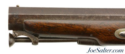 Large Bore London Percussion Traveling Pistol by Newman - Image 8 of 15